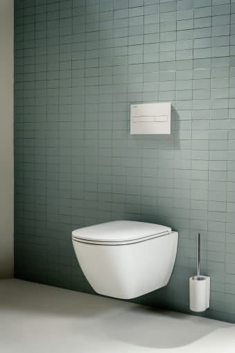 LAUFEN LUA Hængeskål, rimless skyl, Easyfix 180mm 52x36cm, LCC