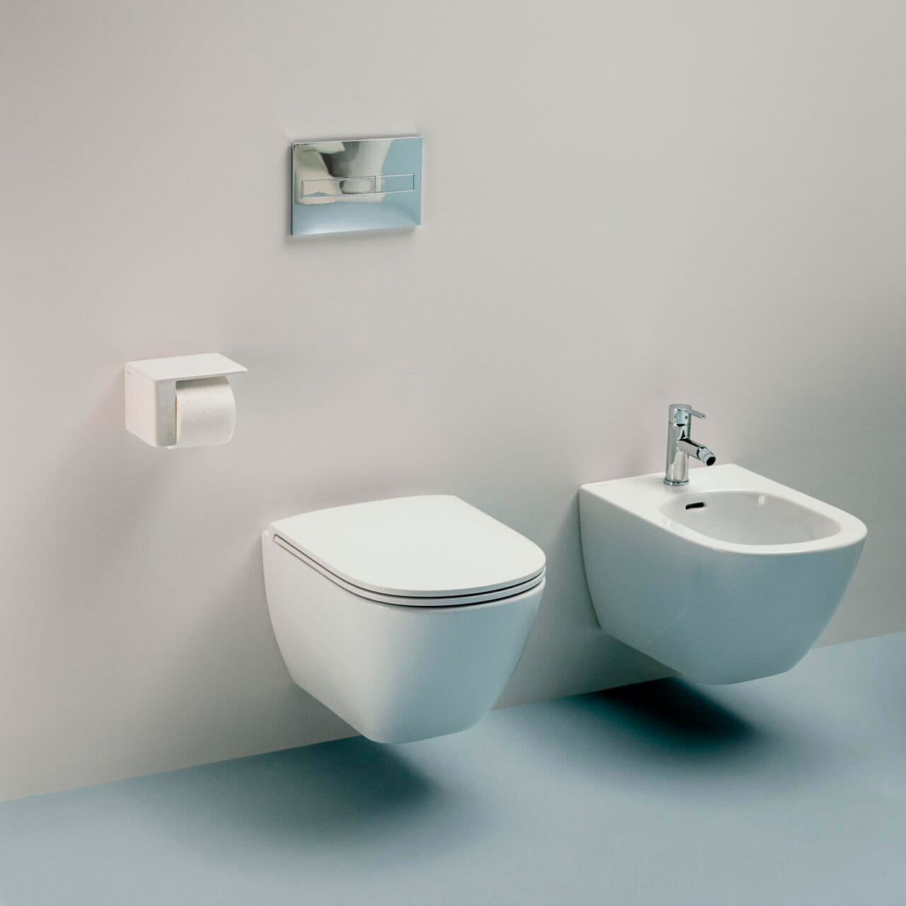 LAUFEN LUA Hængeskål, rimless skyl, Easyfix 180mm 52x36cm, LCC