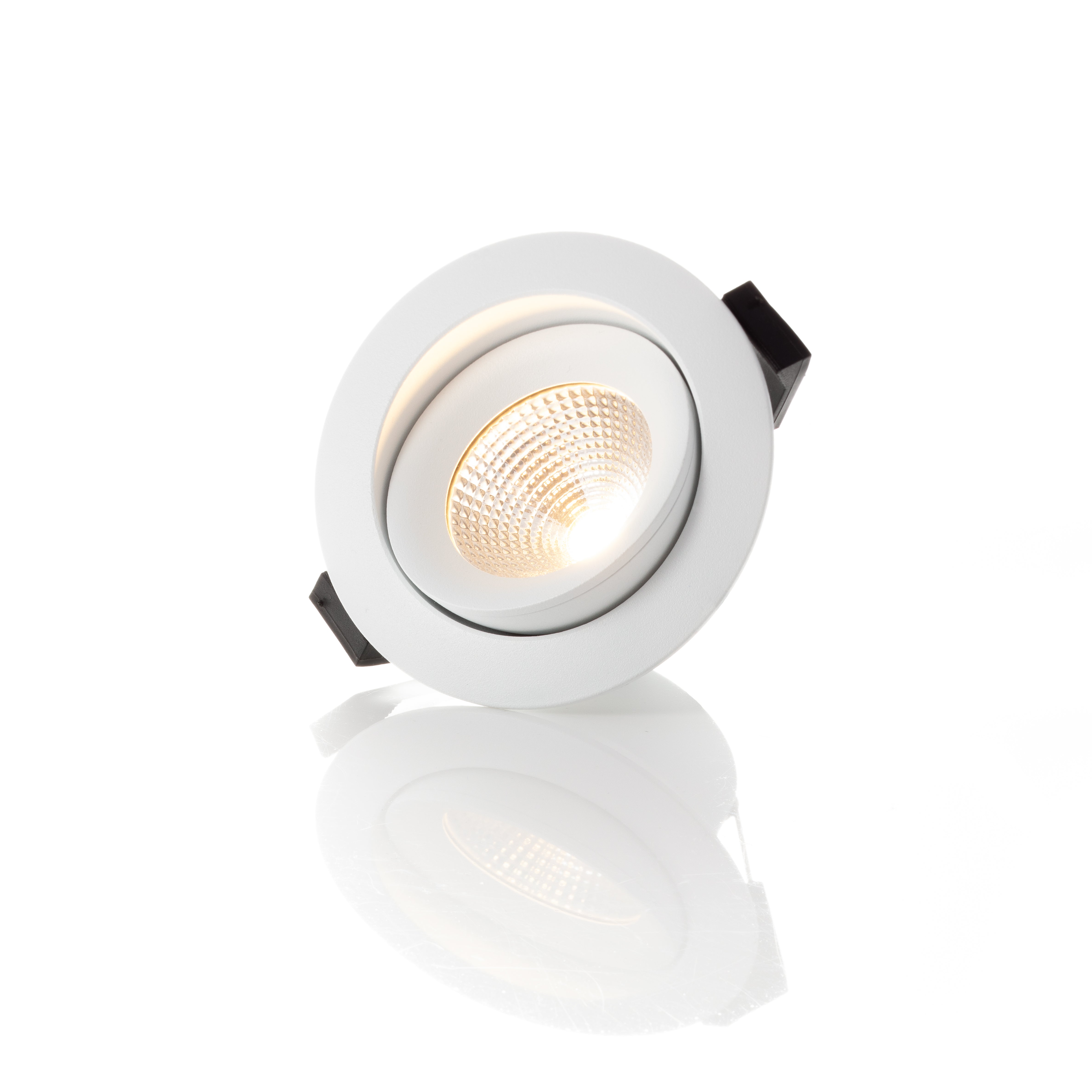Downlight SLC One 360° LED 8W 3000K IP44 Hvid