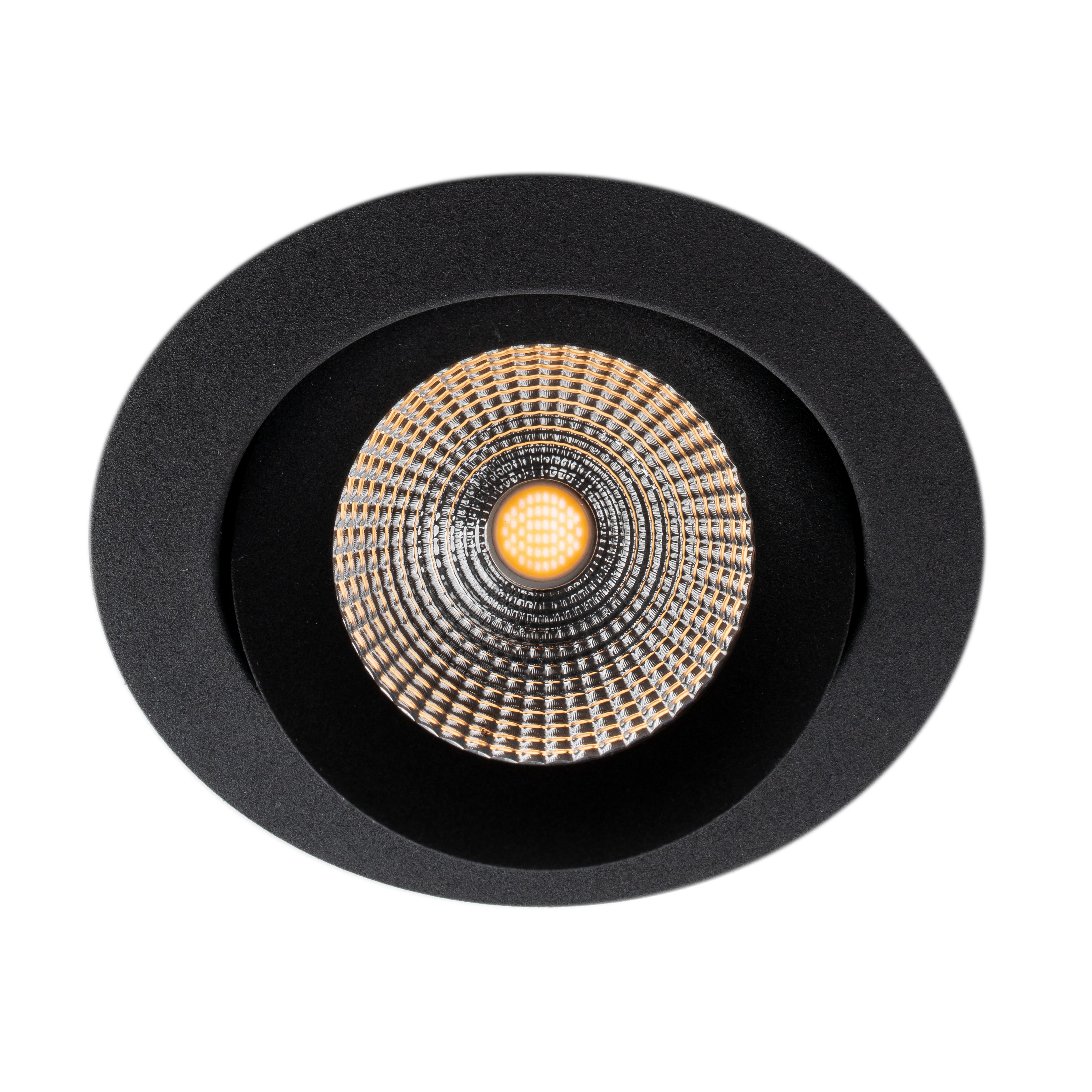 Downlight SLC One 360° LED 8W 2700K IP44 Sort