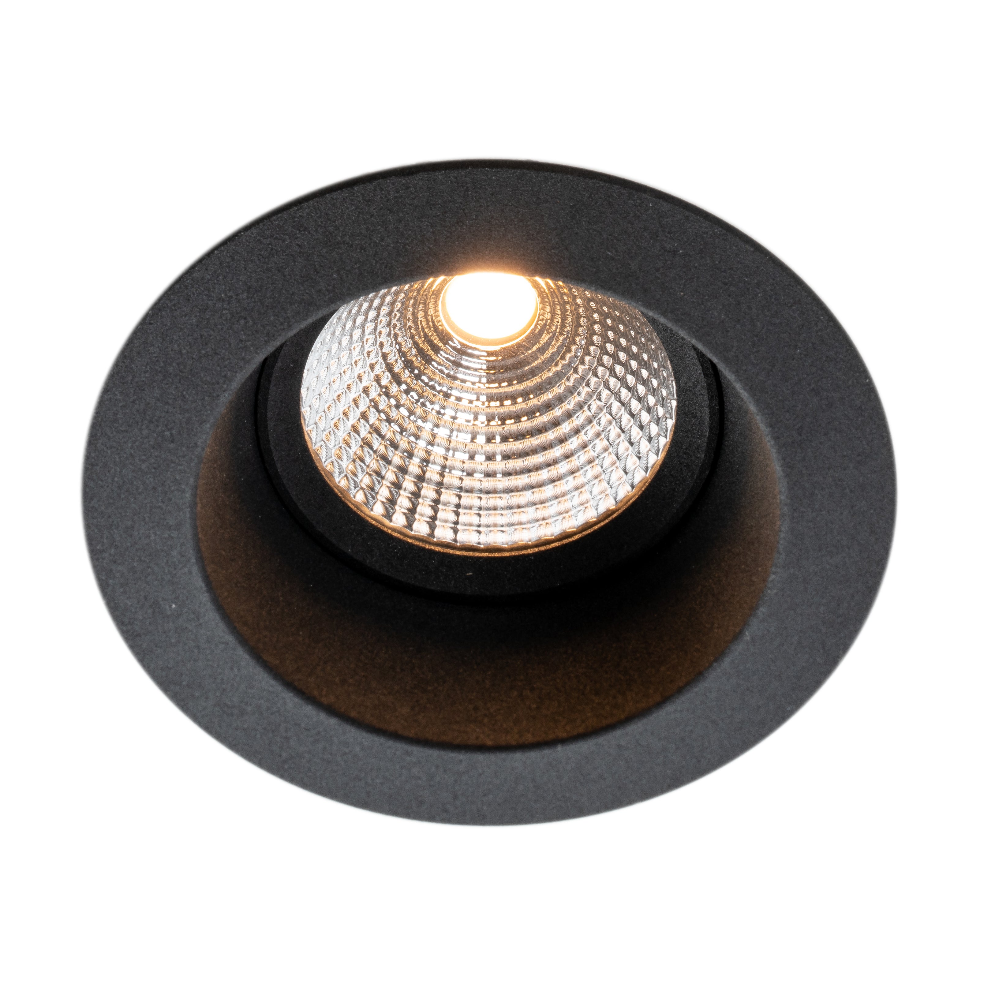 Downlight SLC One Soft LED 8W 3000K IP44 Sort