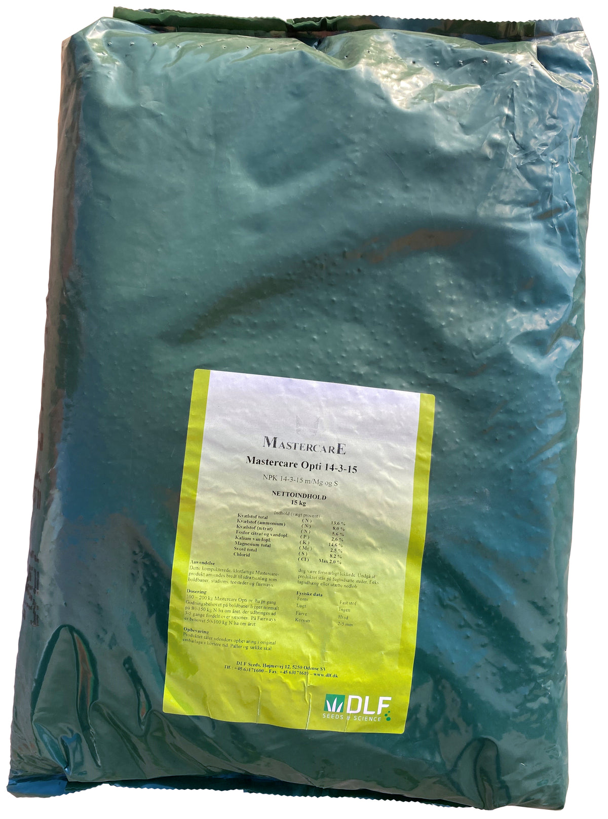 DLF MasterCare Opti 14-3-15 gødning, 15 kg
