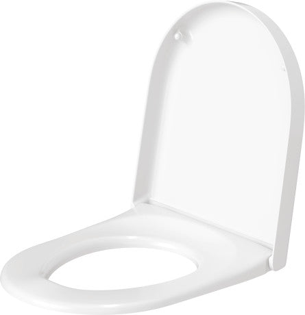 Duravit Starck 3 toiletsæde med soft close, hvid