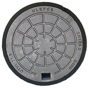 Ulefos 315 mm dæksel m/påstøbt pakn./fjederlås, 40 t SG UTVL31,5