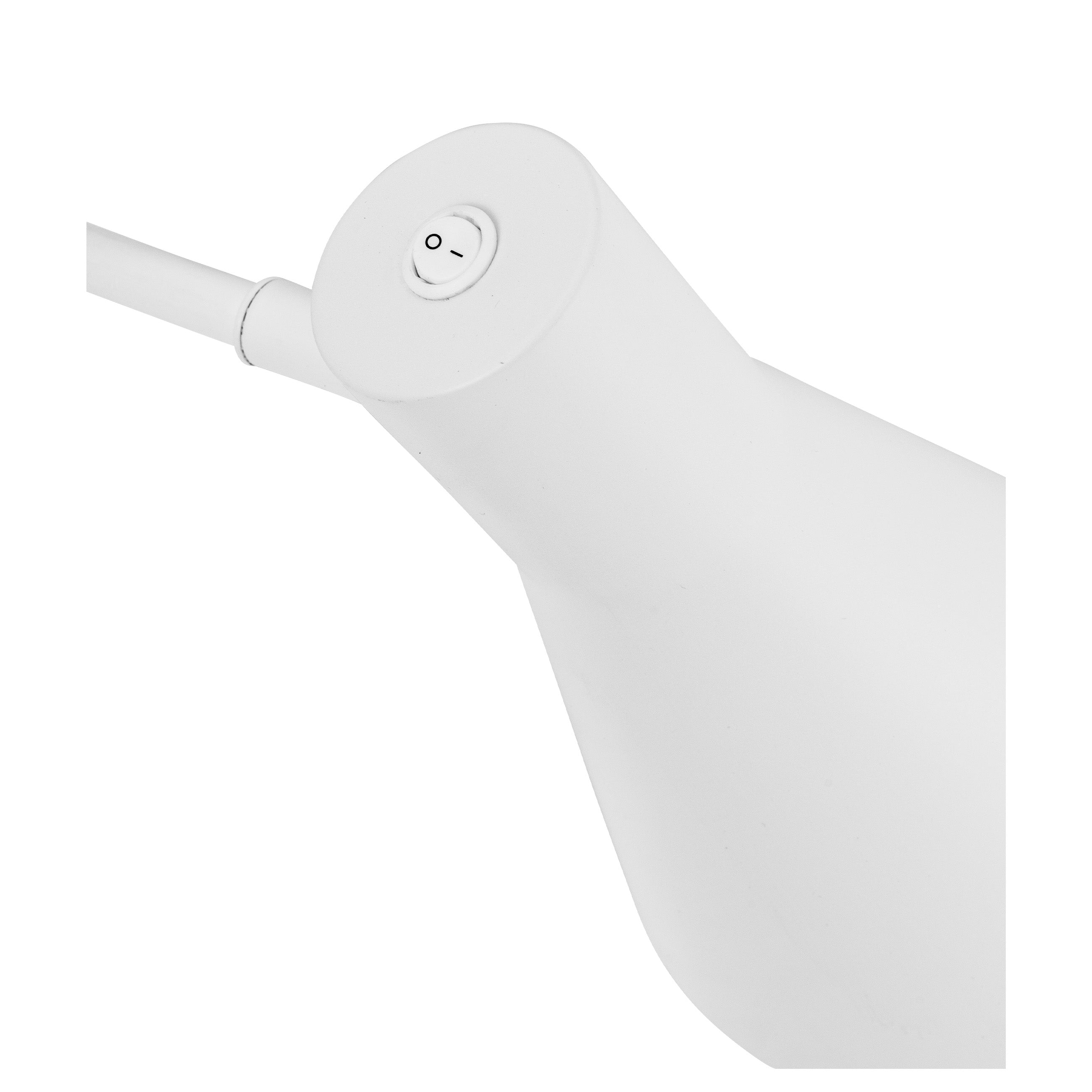 DL12 Væglampe E27, hvid