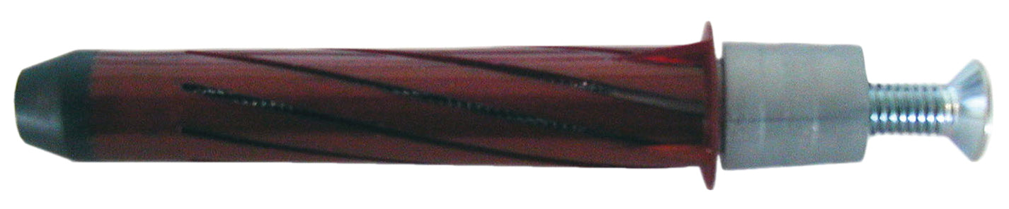 Gipsdybel t/2 lag gips 5 x 75/12 mm, rød, TX25, 25 stk.