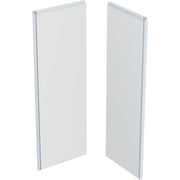 bagelement 900x900x2000mm Contura Shower aluminium