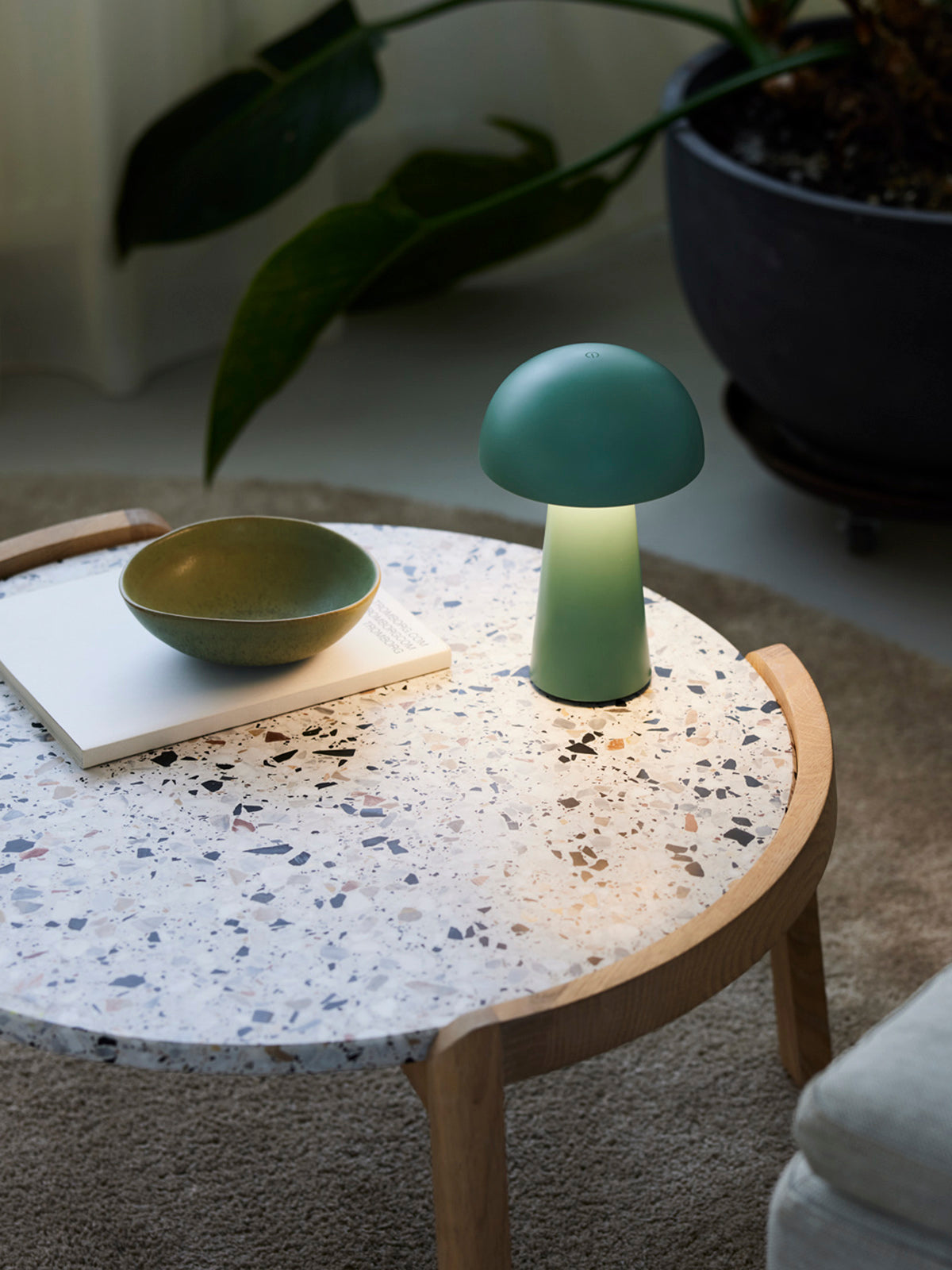 Move Me Bordlampe 4,7W, grøn