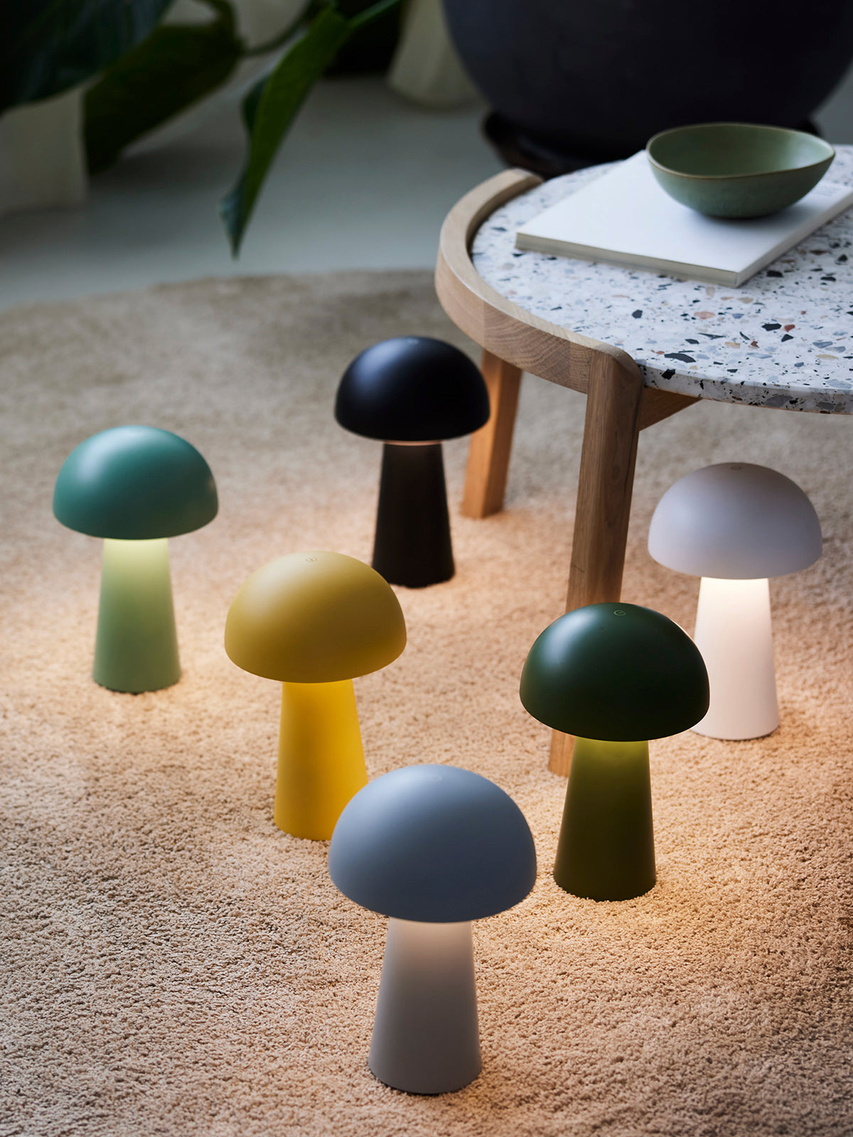 Move Me Bordlampe 4,7W, grøn