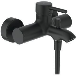 Ideal Standard Ceraline Kar/Brusearmatur m/håndbrusæt, Sort