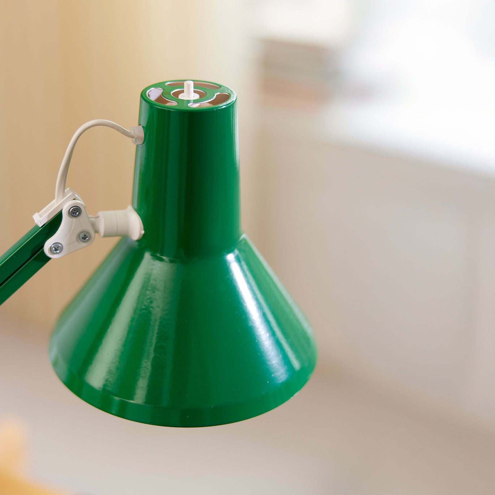 Arkitektlampe Jensen E27, grøn