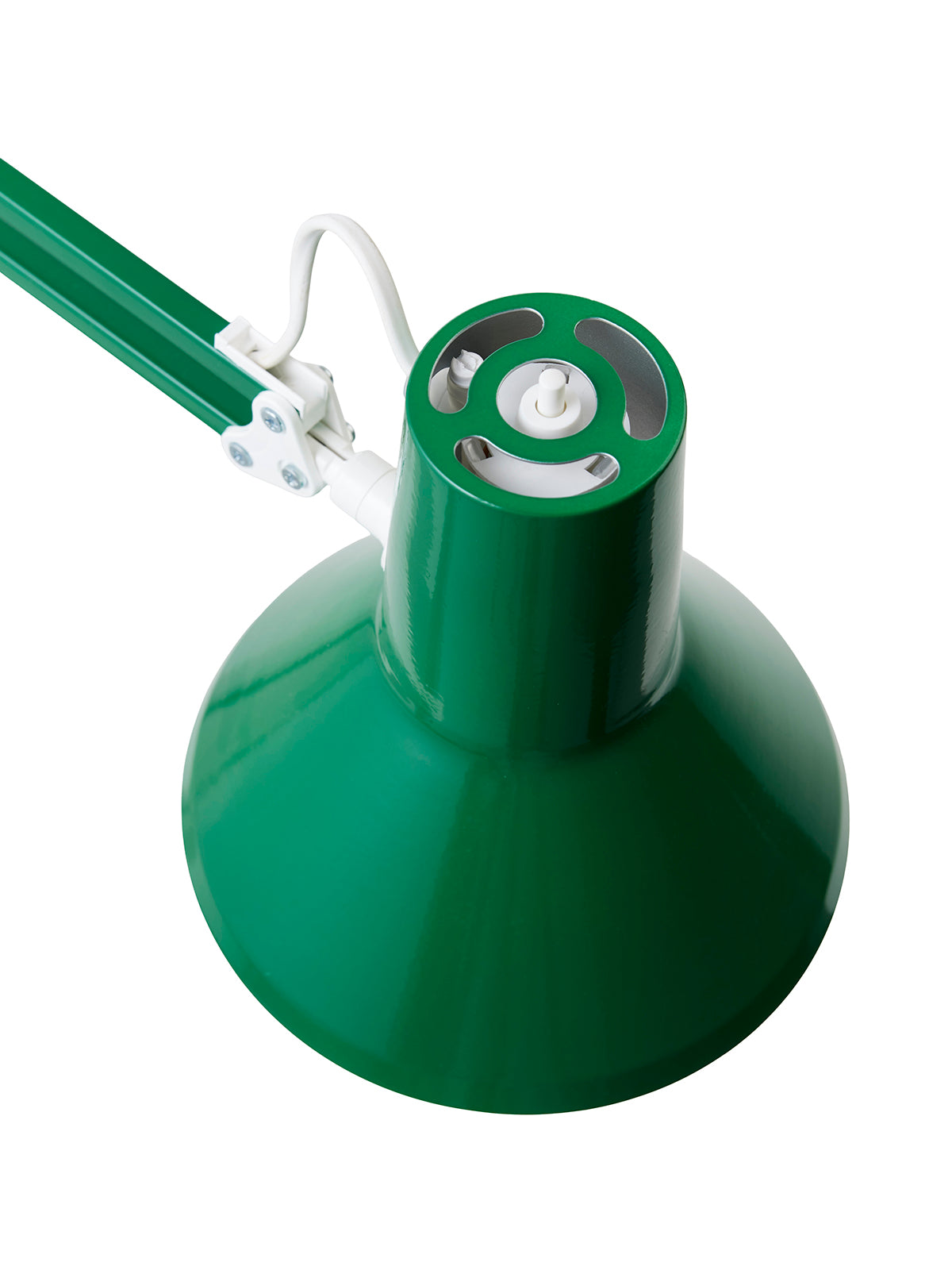 Arkitektlampe Jensen E27, grøn