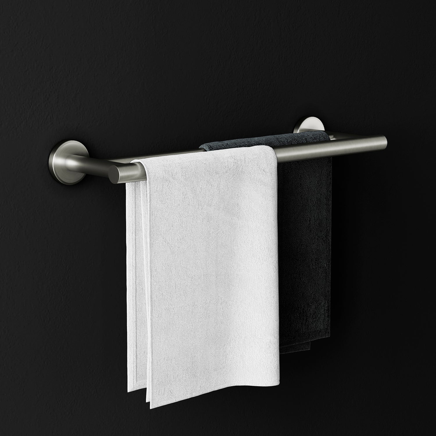 Cosmic Architect S+ håndklædestang 45,5 cm dobbelt rustfrit stål