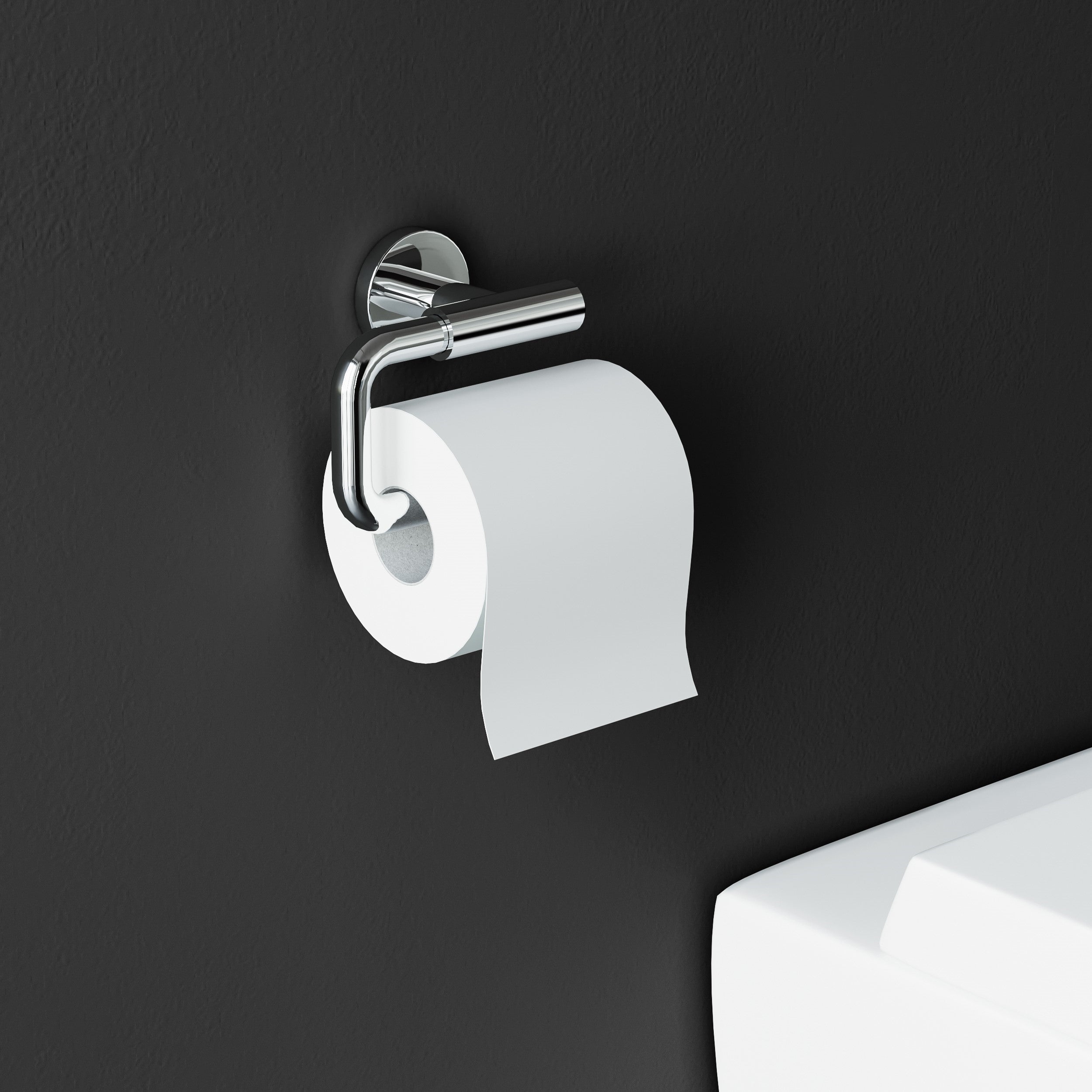 Cosmic Architect S+ toiletpapirholder krom
