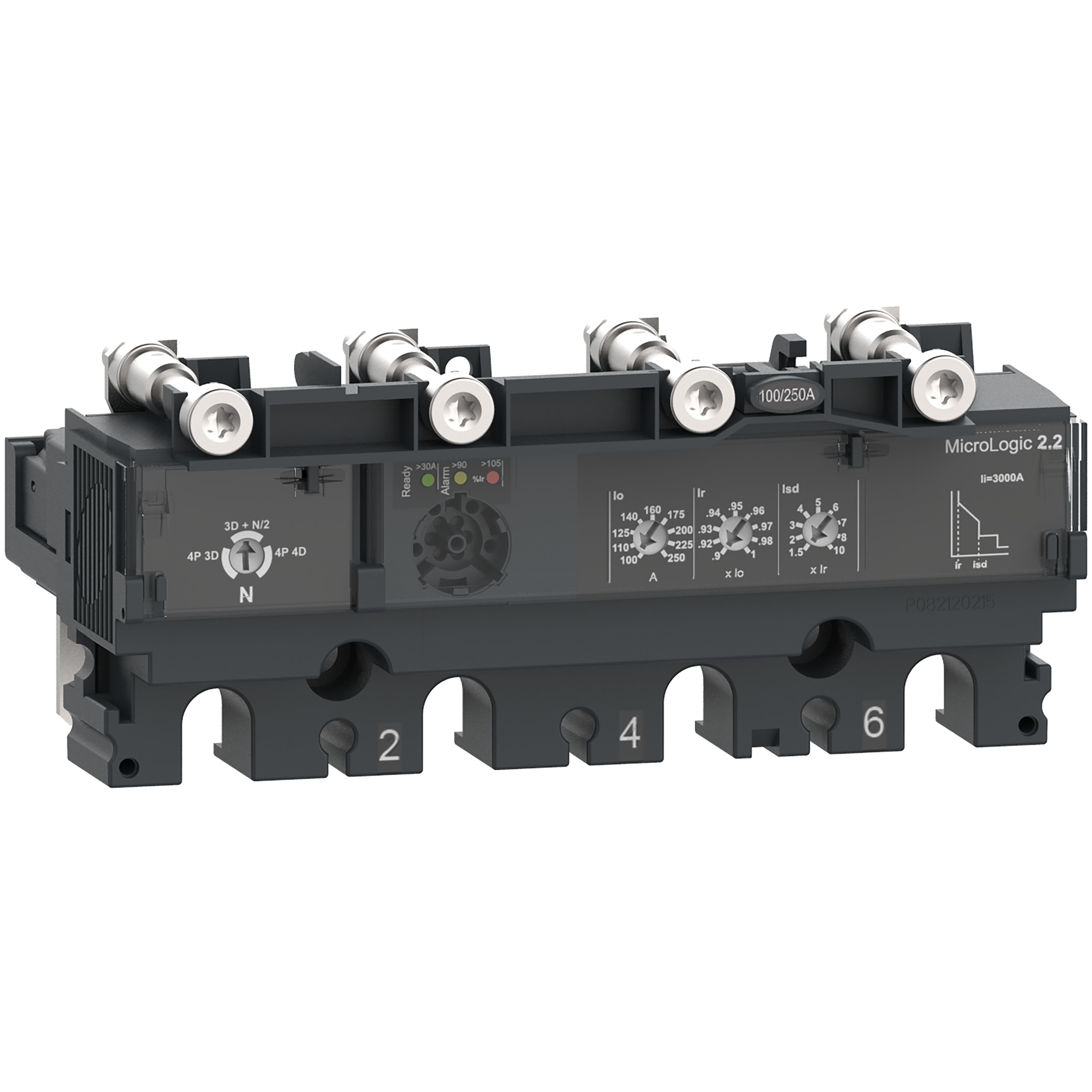 RELÆ MICROLOGIC 22 4P 160A