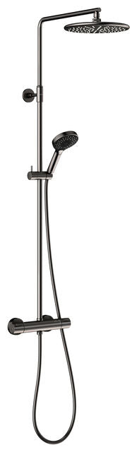 DAMIXA SILHOUET BRUSERSYSTEM. BRUSHED GRAPHITE GREY (PVD)