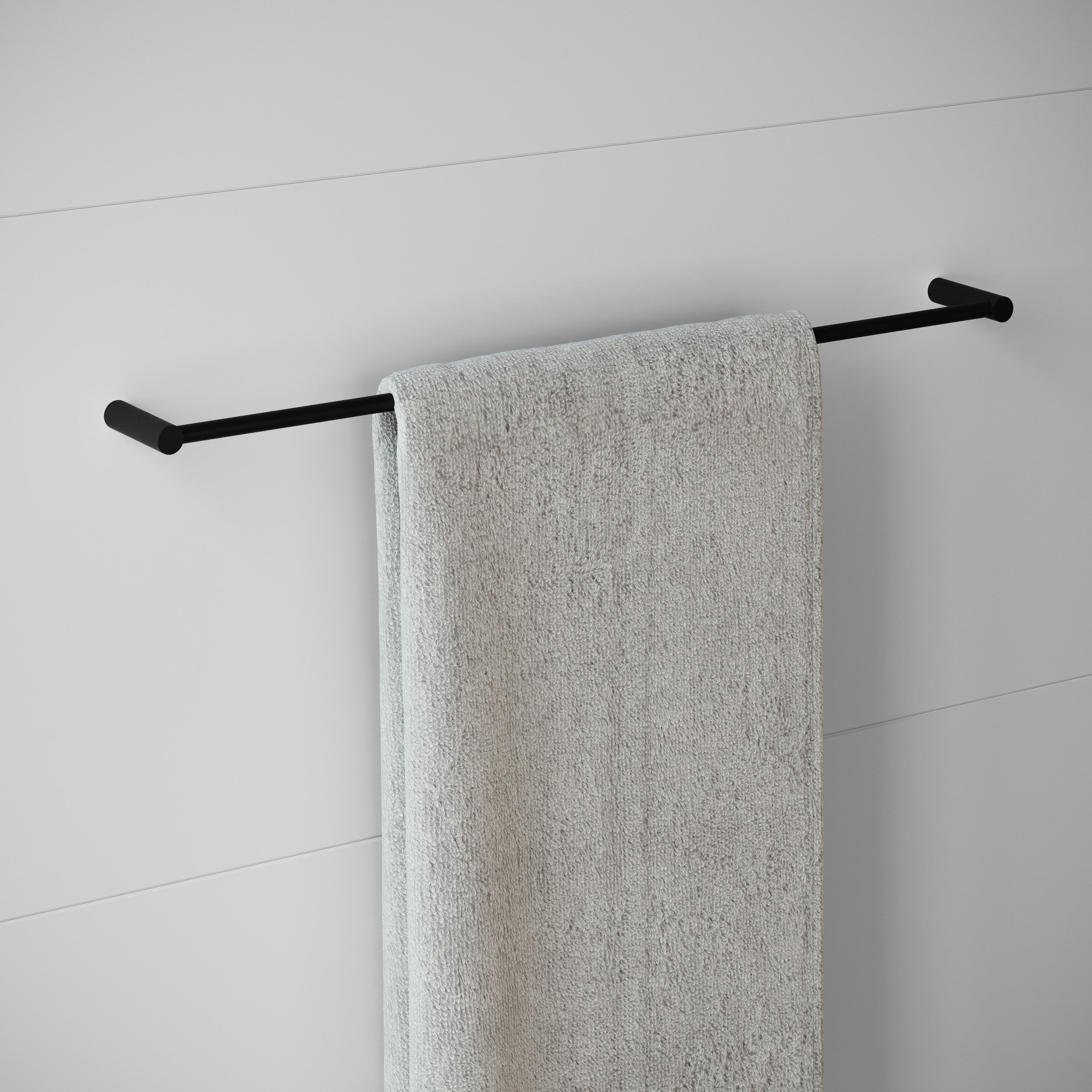 Cosmic Logic håndklædestang 59,5 cm mat sort