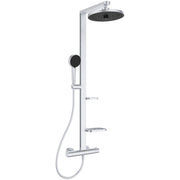 Alu+ Brusesystem+termostat Silver