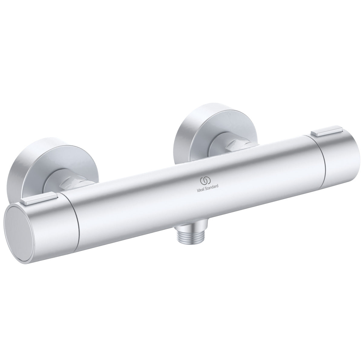 Alu+ Brusetermostat Silver
