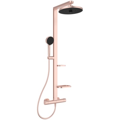 Alu+ Brusesystem+termostat Rose