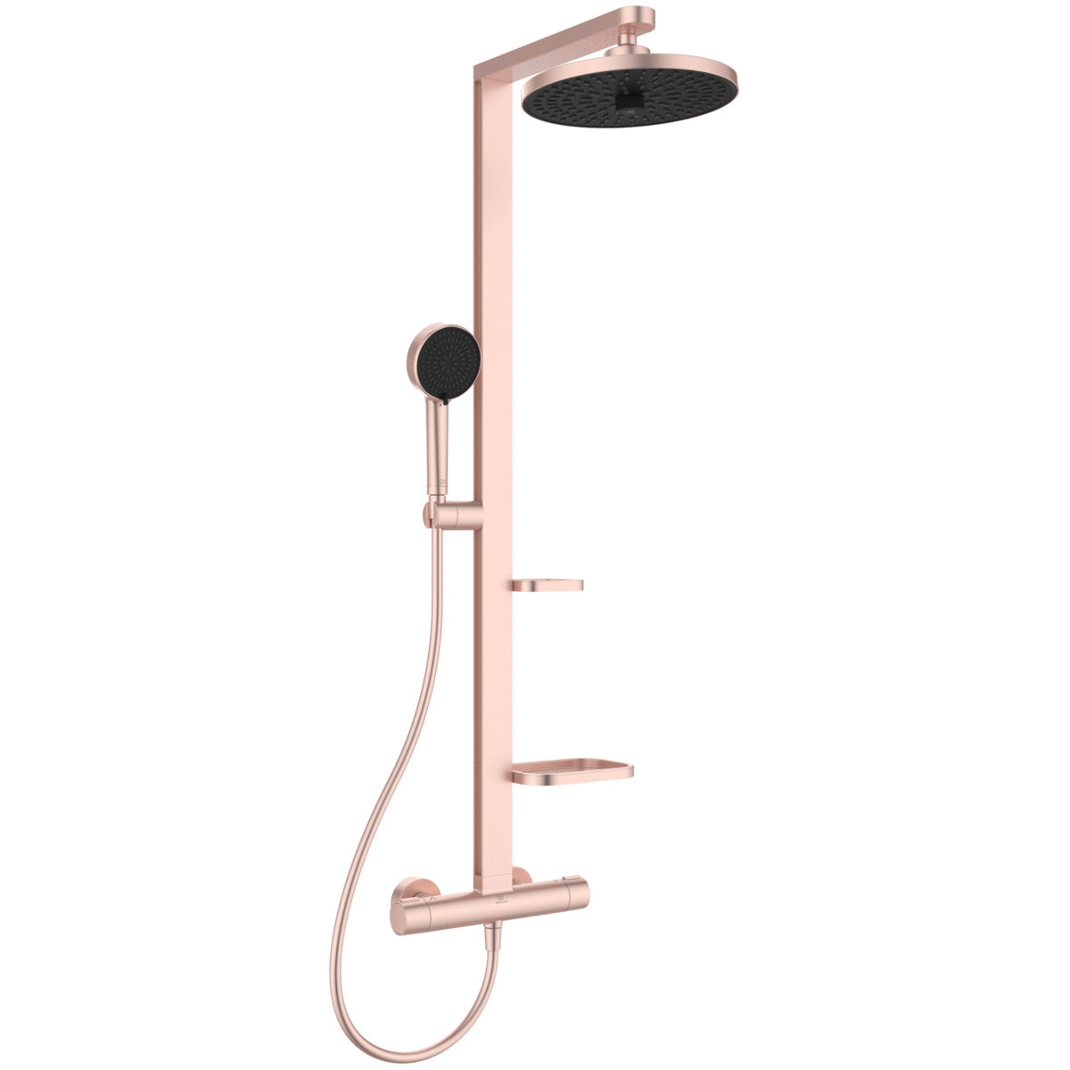 Alu+ Brusesystem+termostat Rose