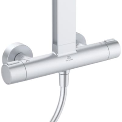 Alu+ Brusesystem+termostat Silver