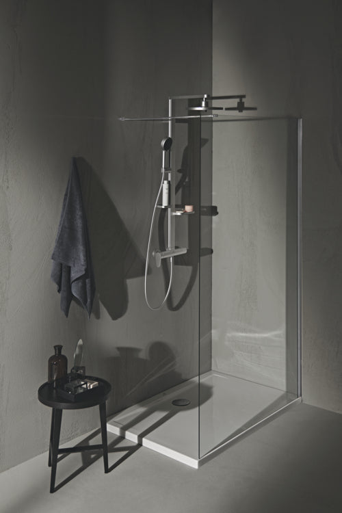 Alu+ Brusesystem+termostat Silver