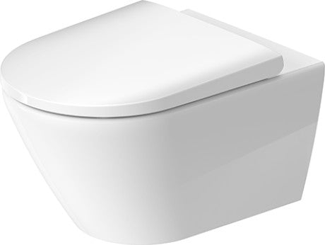 Duravit D-Neo Vægmonteret toilet 540 mm rimless med skjult mont.