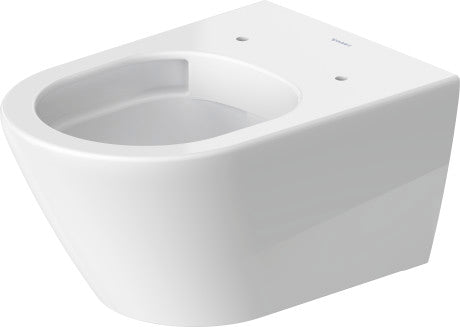 Duravit D-Neo Vægmonteret toilet 540 mm rimless med skjult mont.