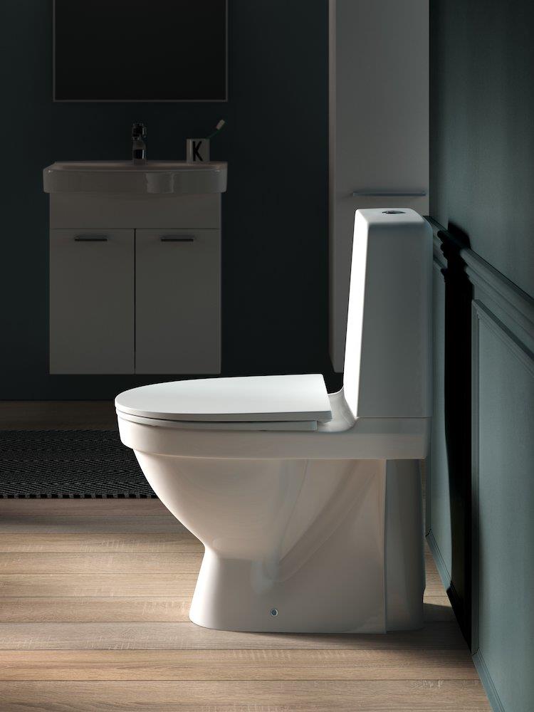 LAUFEN Kompas gulvs. wc skjult s-lås 46cm lcc