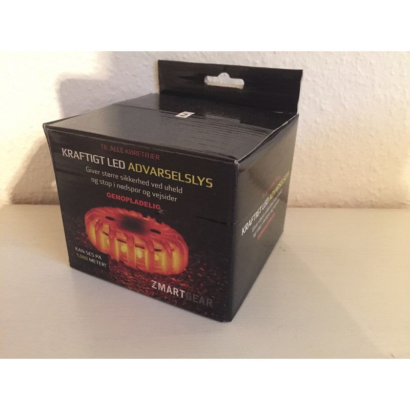 ADVARSELSLYS GENOPLADELIG