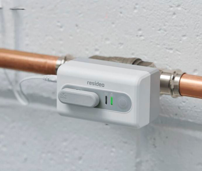 Resideo Braukmann Waterstop WiFi vandlækagestopventil 3/4". Med vandkabel