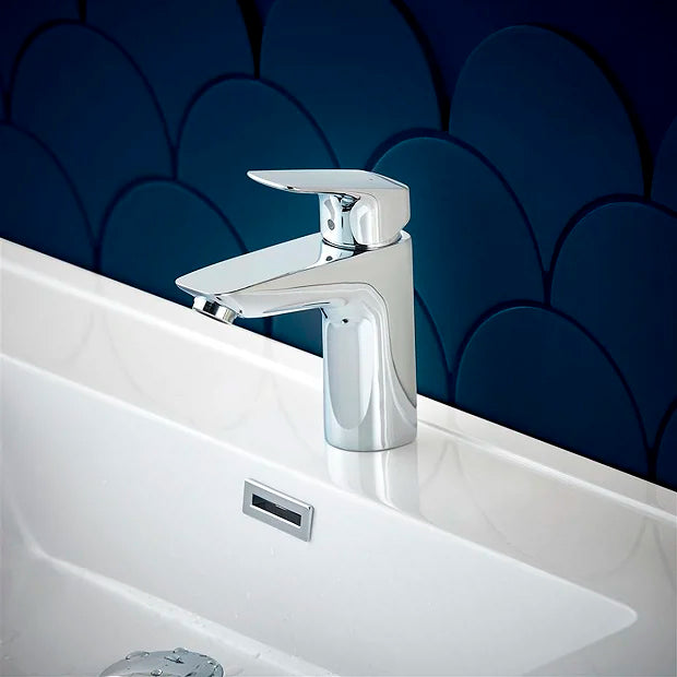 Hansgrohe Logis håndvaskarmatur 100 med push-open BV, krom