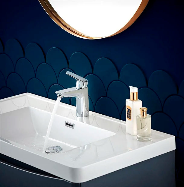 Hansgrohe Logis håndvaskarmatur 100 med push-open BV, krom