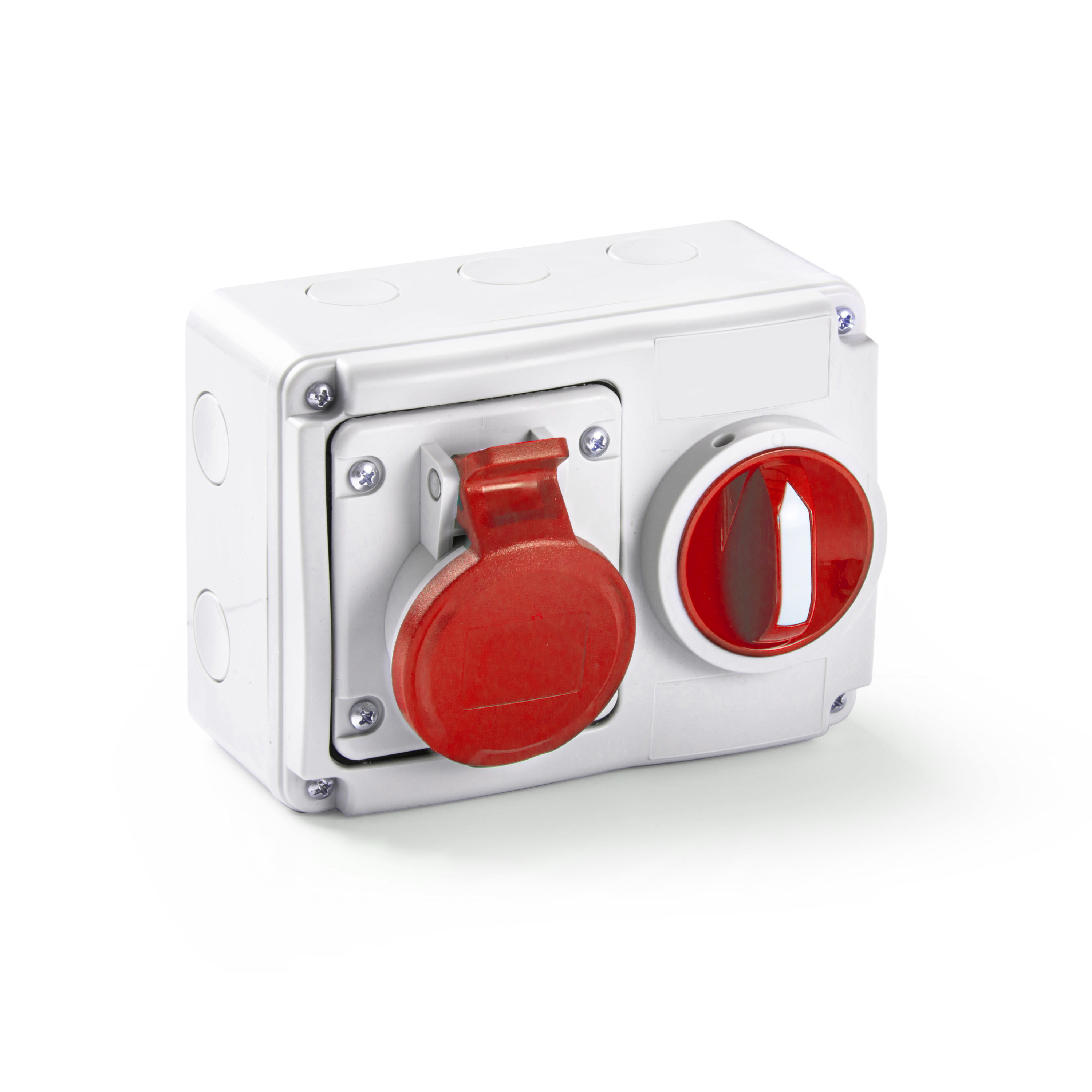 CEE Stikkontakt med interlock 5P 400V 32A IP54