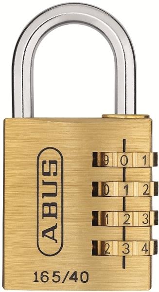 ABUS hængelås 165/40 med kode