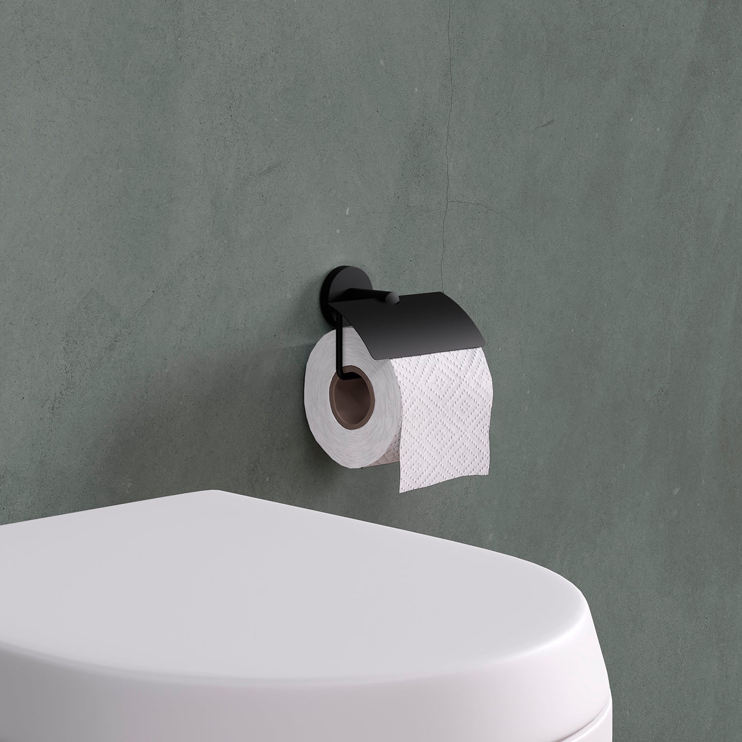 Cosmic toiletpapirholder mat sort