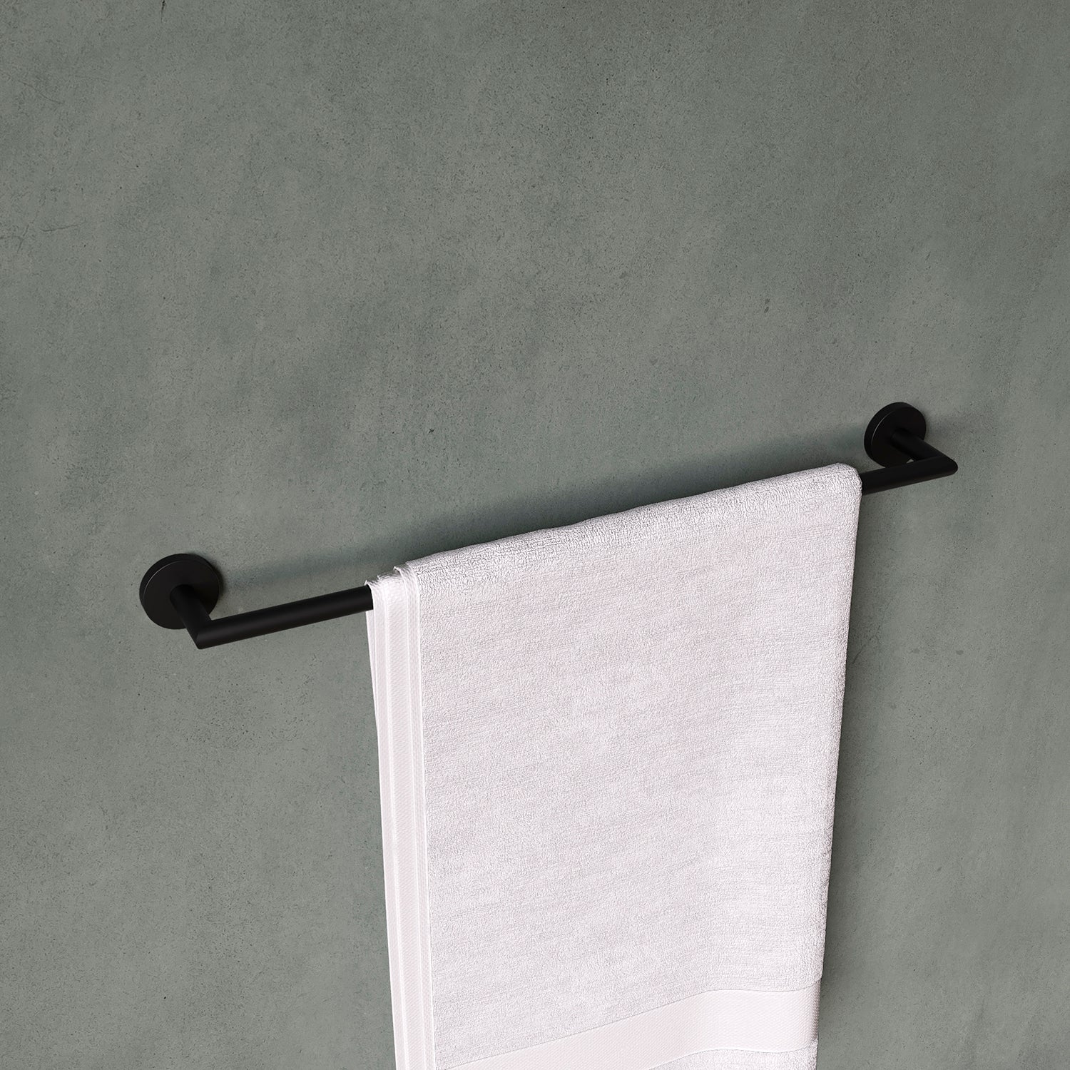 Cosmic håndklædeholder 60 cm mat sort