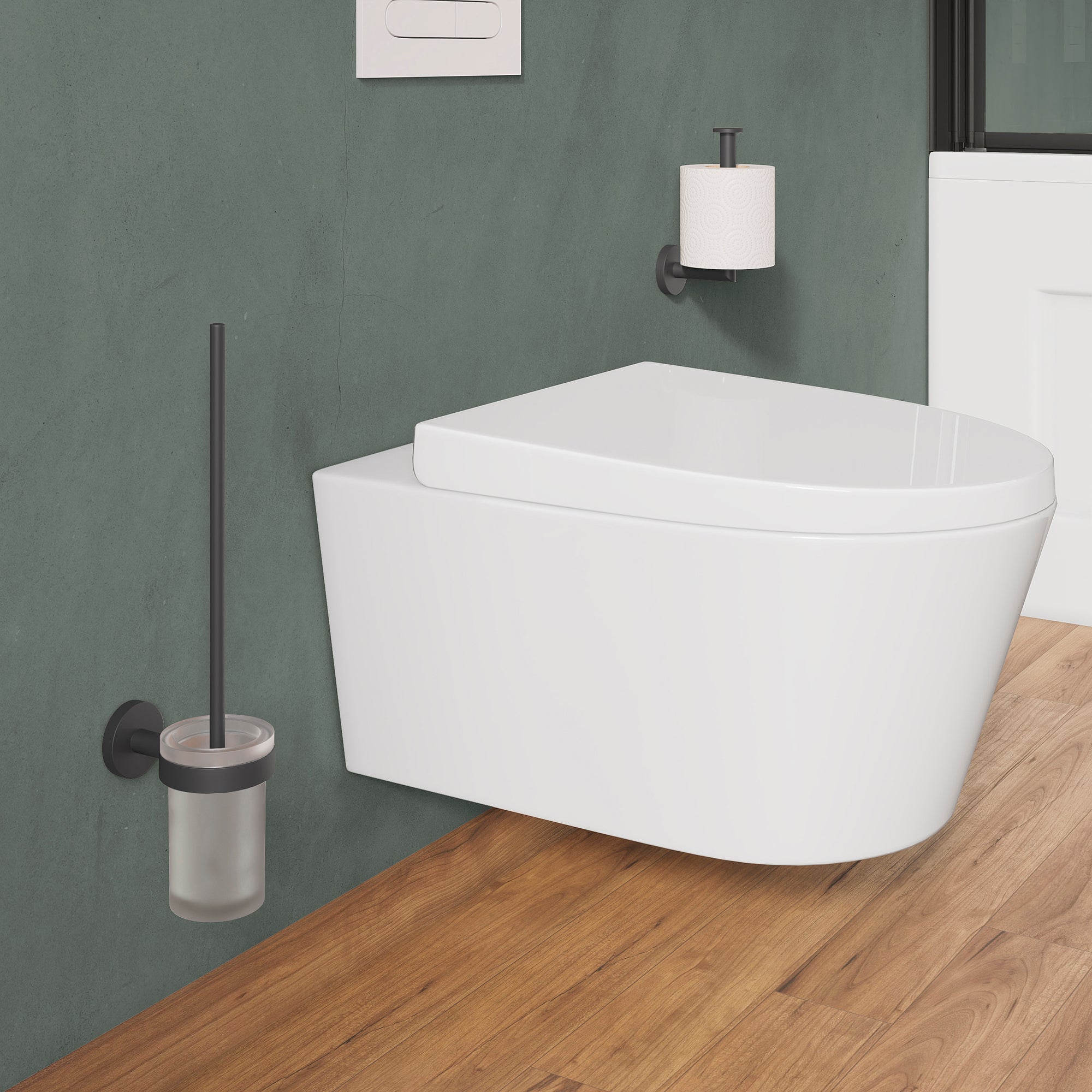 Cosmic reservetoiletpapirholder mat sort