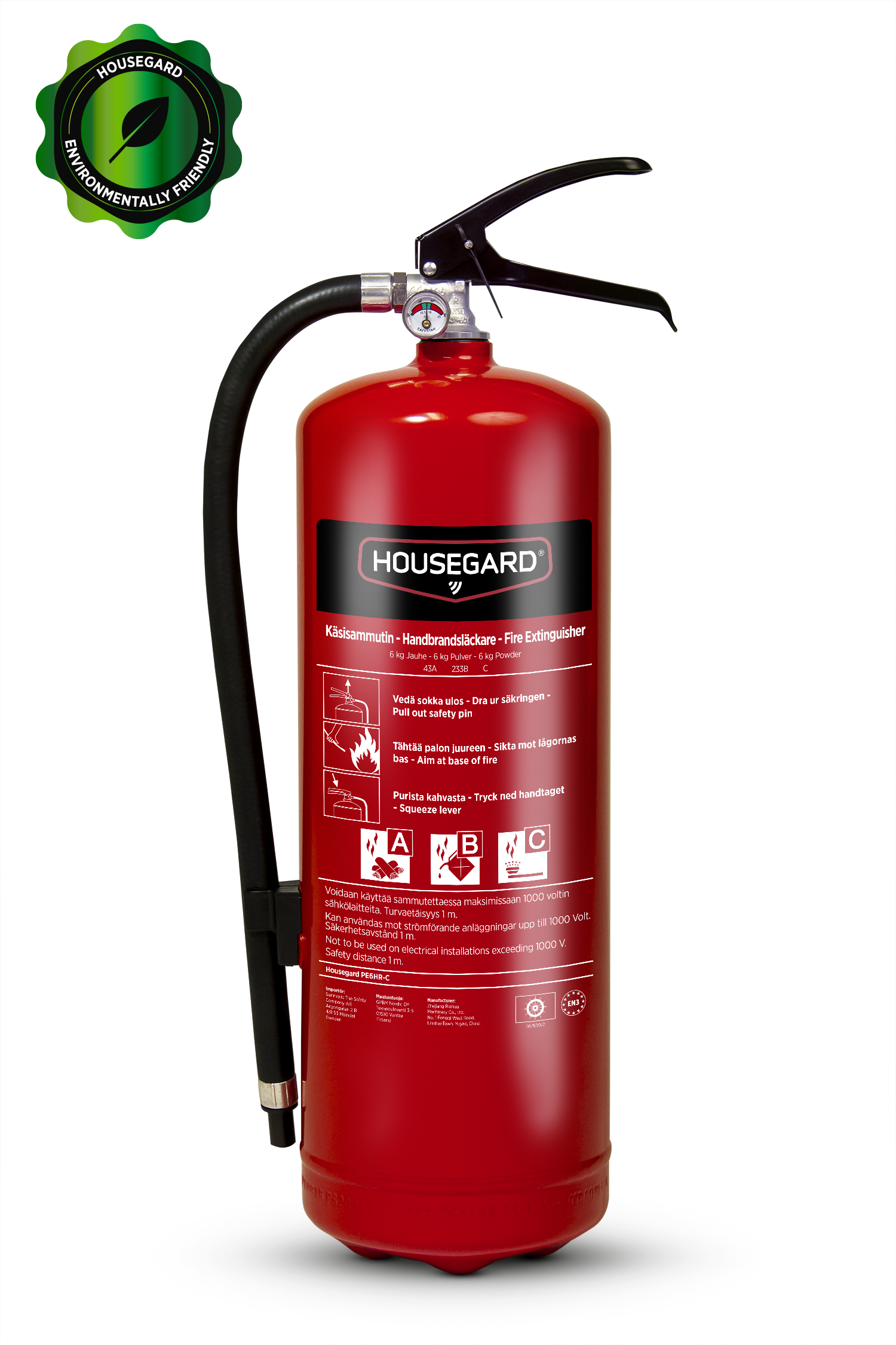 BRANDSLUKKER PULVER 6KG HOUSEGARD 43A 233B CPE6GEB