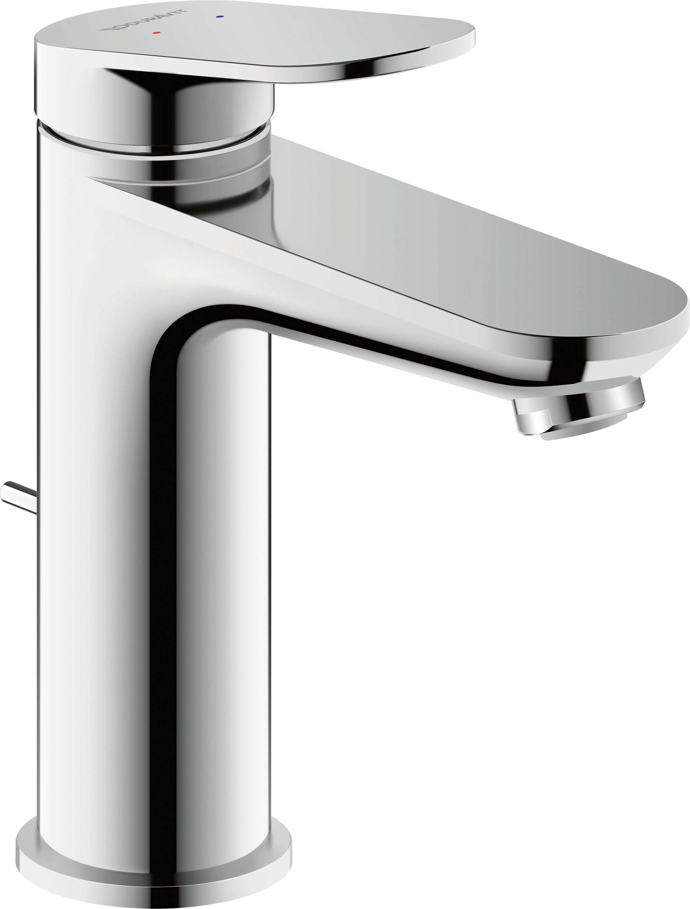 Duravit Wave M håndvaskarmatur i krom med bundventil