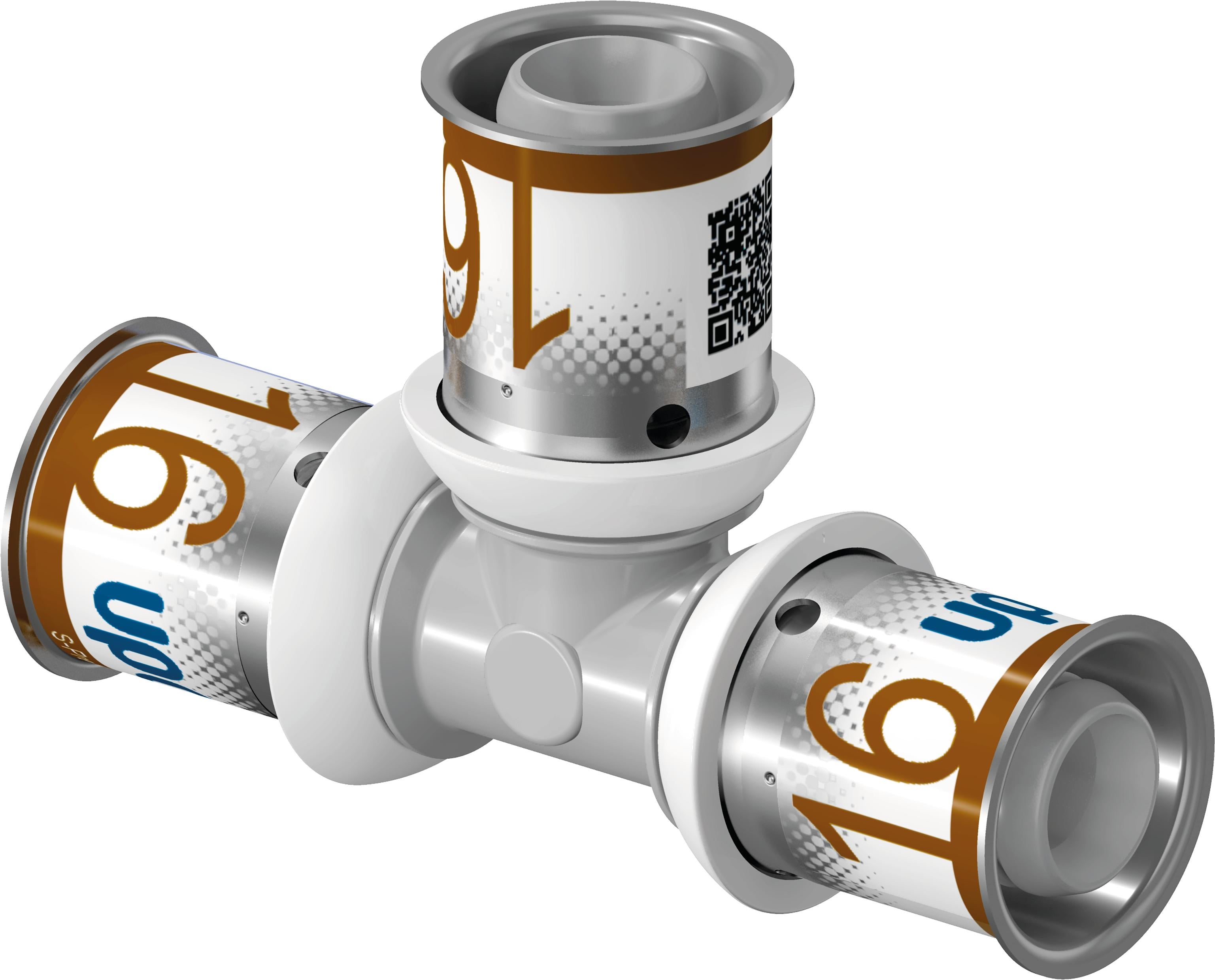 UPONOR S-PRESS TEE PPSU 16-16-