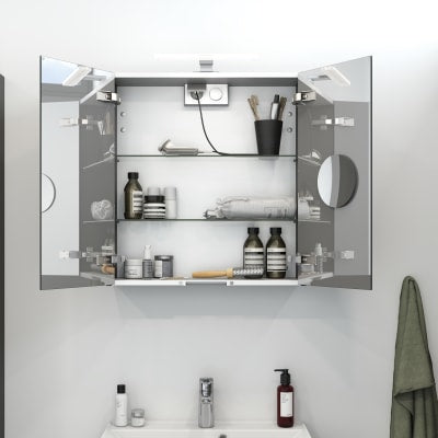 Dansani Mido+ Vela LED lampe L300 mm, krom 230v