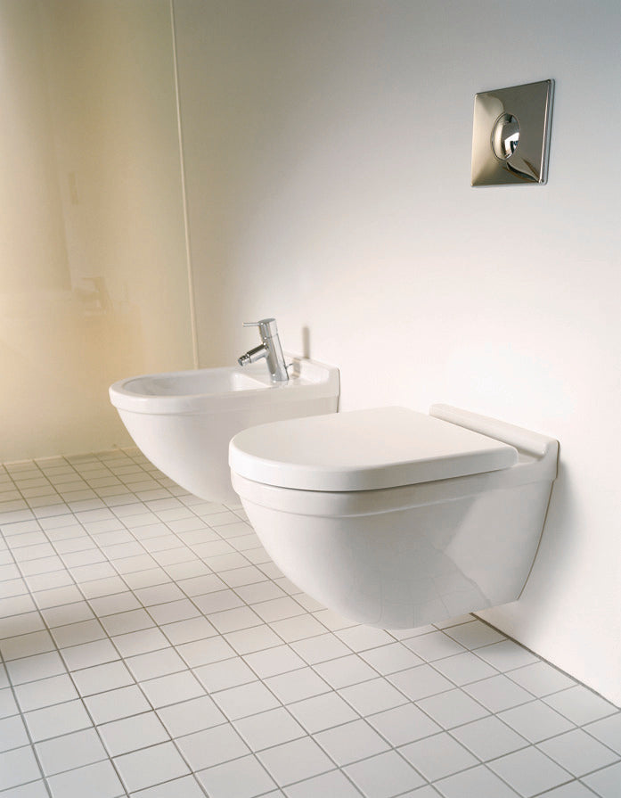 Duravit Starck 3 vægtoilet skjult montering. wondergliss