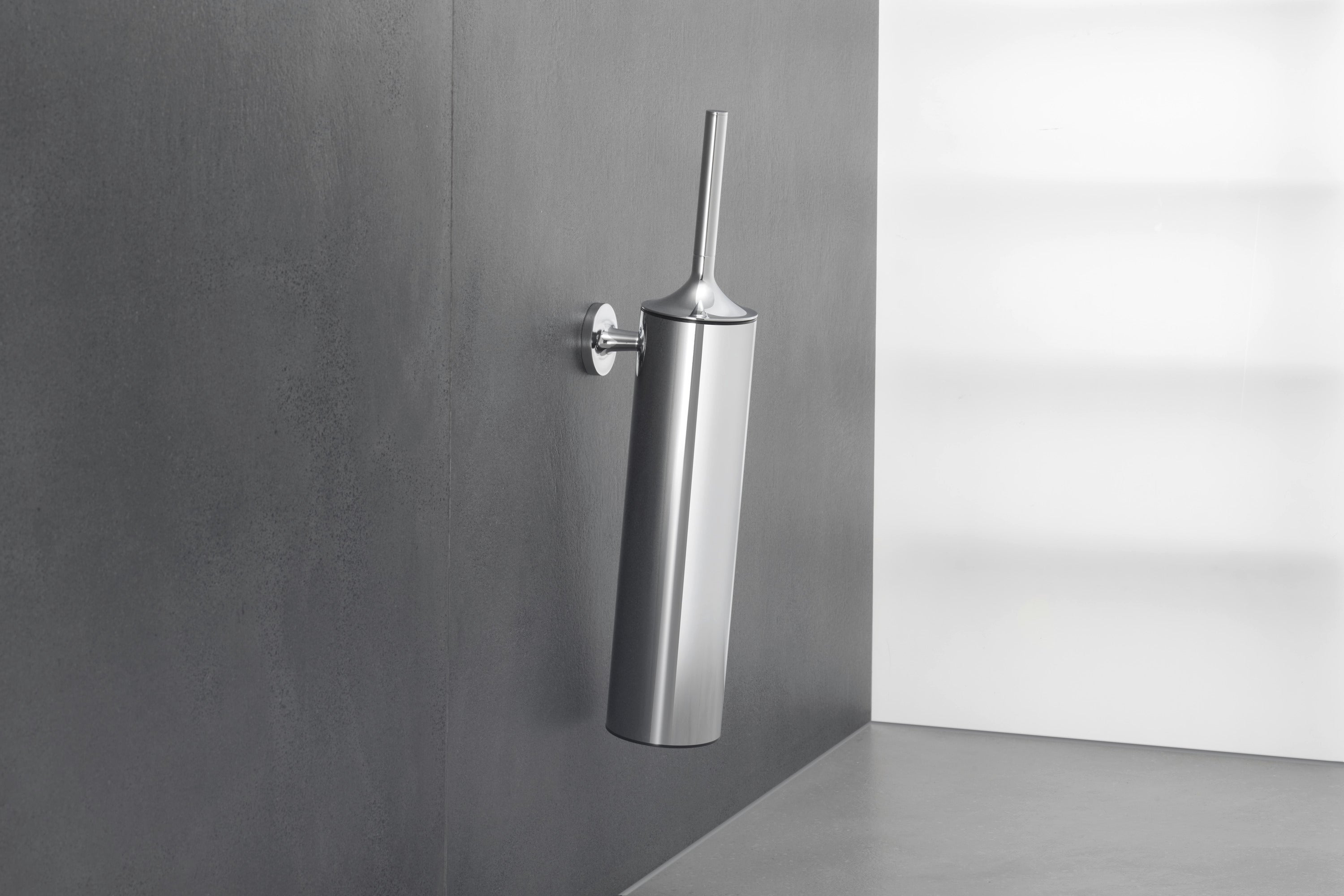 Duravit Starck T toiletbørste vægmonteret krom, 80x118mm