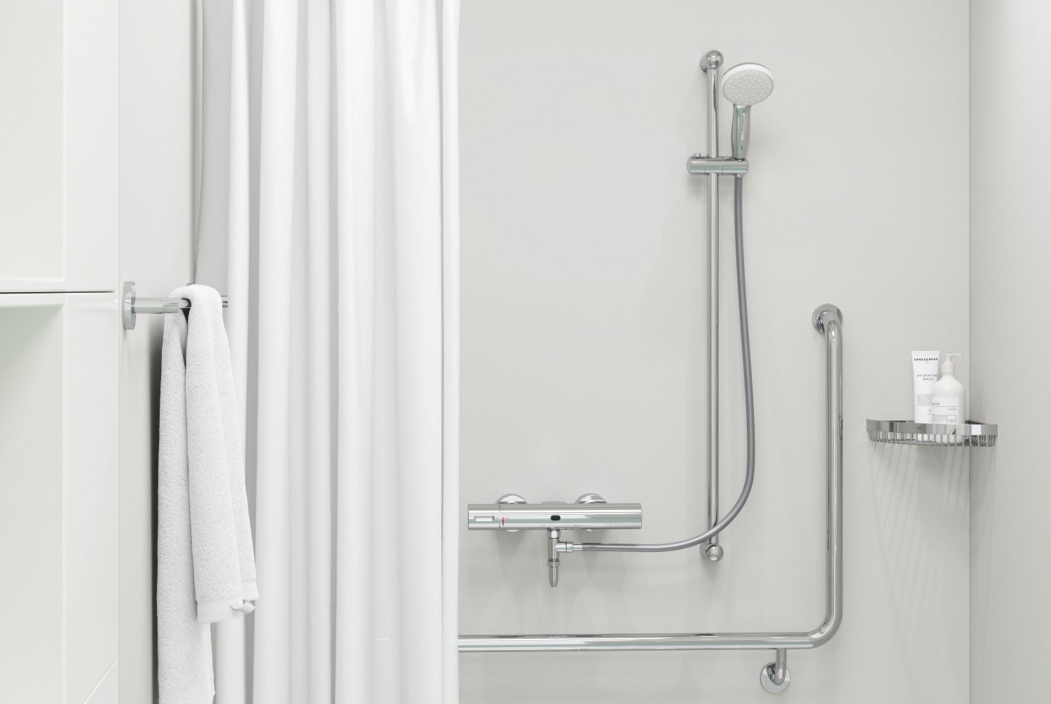 Grohe Essentials håndklædestang, krom