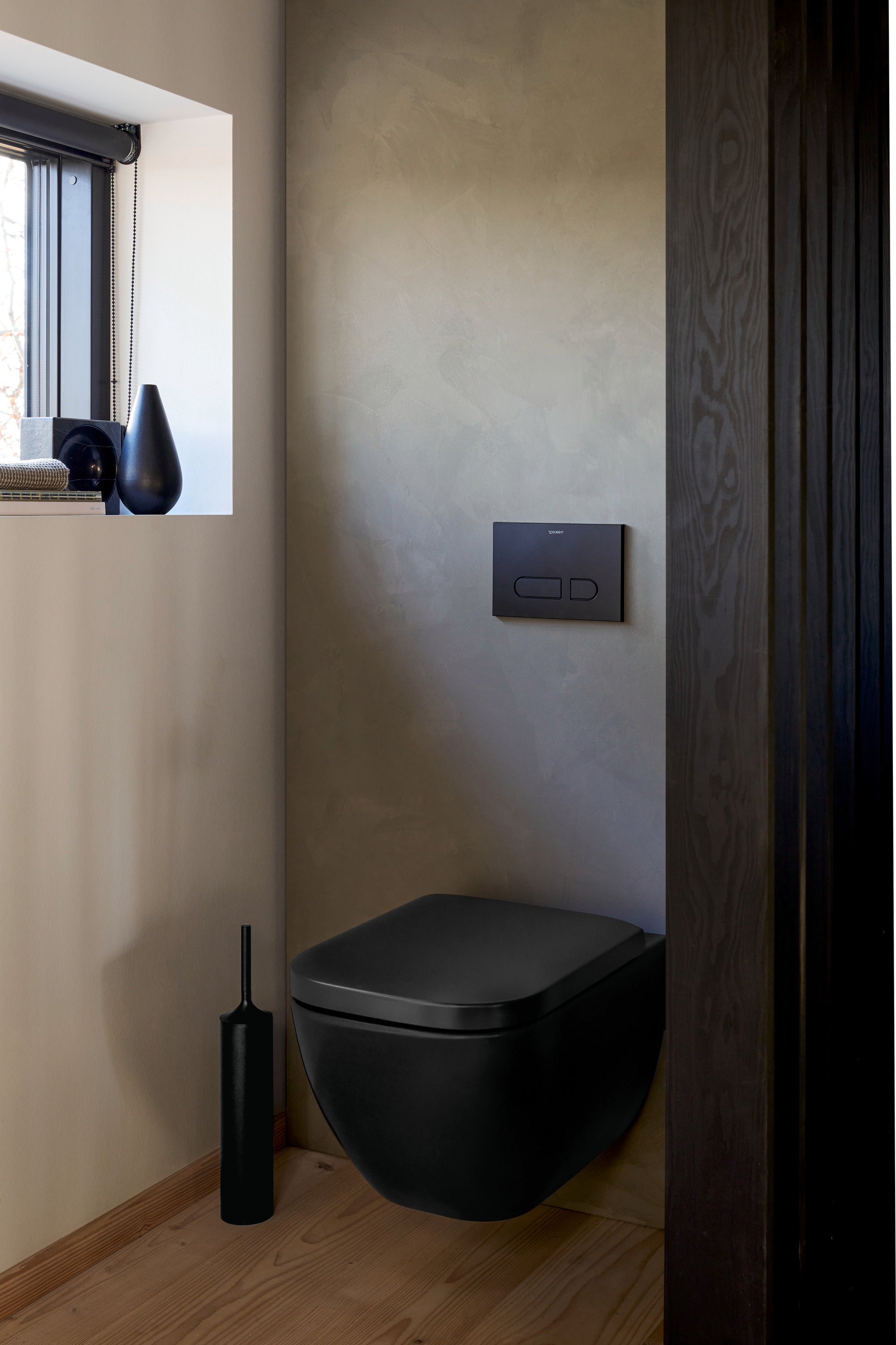 Duravit Happy D.2 toiletsæde med SoftClose, antracit