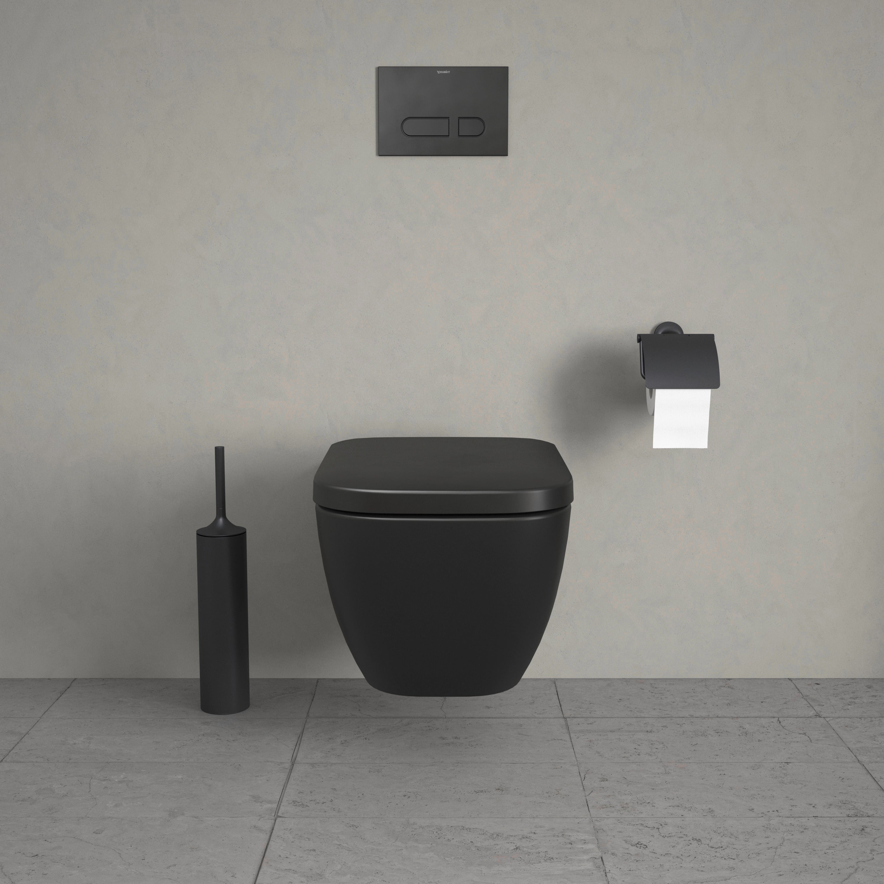 Duravit Happy D.2 toiletsæde med SoftClose, antracit