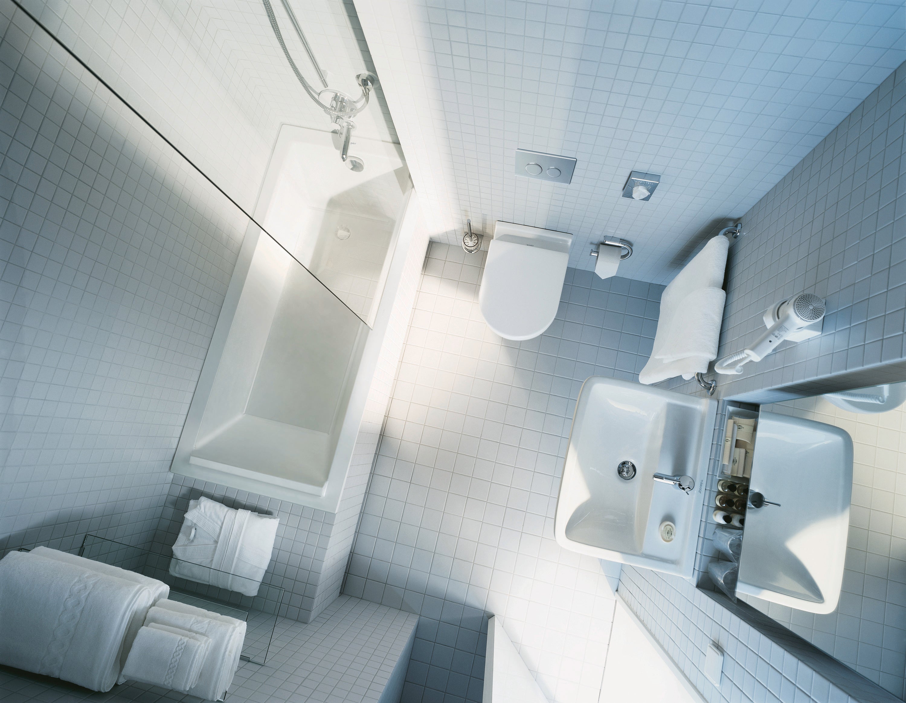 Duravit Starck 3 toiletsæde med soft close, hvid