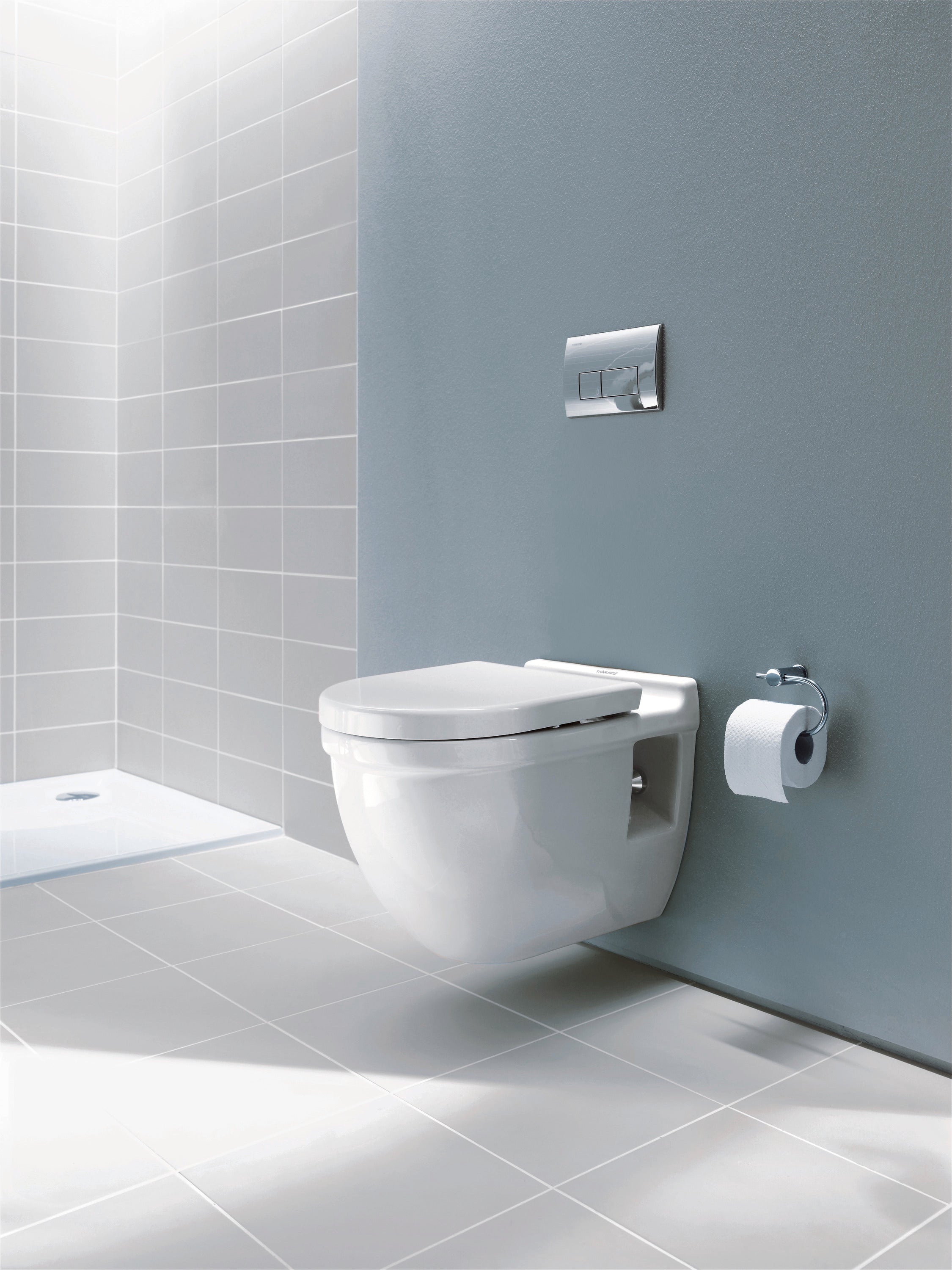 Duravit Starck 3 toiletsæde med soft close, hvid